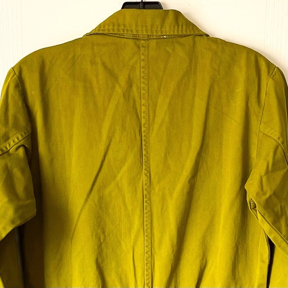 Big Bud Press Everyday Utility Jumpsuit Cotton Olive Green Small EUC - Picture 9 of 13